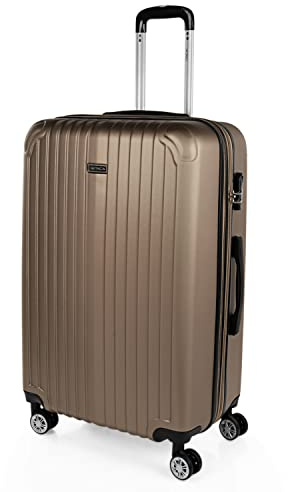 Maleta Mediana con 4 Ruedas Giratorias para Viajes Largos Tipo Trolley Idea