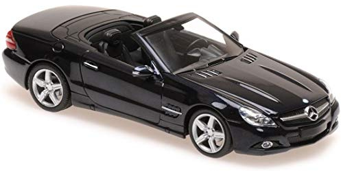 Maxichamps 1:43 2008 Mercedes-Benz SL-Class (R230) - Blue Metallic