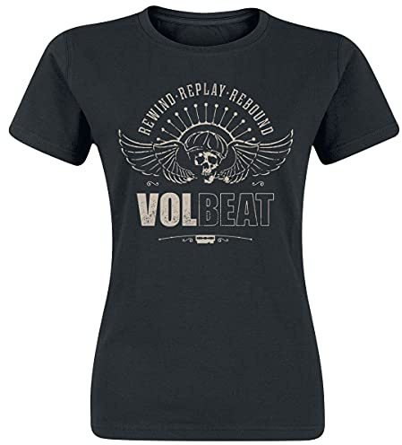 Volbeat Skullwing - Rewind, Replay, Rebound Frauen T-Shirt schwarz