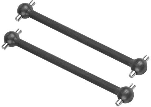Vehículo de control remoto, eje de transmisión de hueso para perro HIMOTO RC Car Dogbone Accesorio 1 10 escala RC Car (negro) (31206BL negro)
