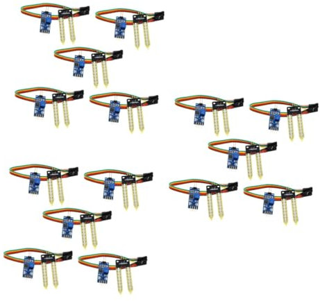Yardwe Lot de 15 Modules De Détection Dhumidité pour Hygromètre De Sol Test Dhumidité pour Arrosage Automatique