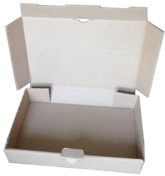 100 Maxibriefkartons / 240 x 160 x 45 mm / Farbe: braun