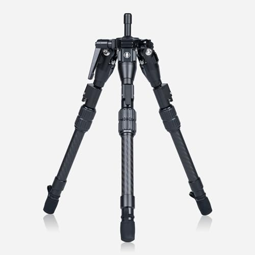 Spartan Precision Equipment Hoplite Mini Tripod – Ultralight Carbon Fiber Hunting Tripod with Quick-Detach MagnaSwitch System