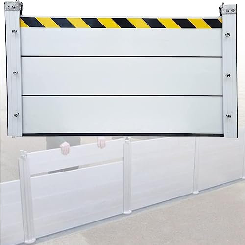 Generisch Hochwasserschutz Kellerfenster, Hochwasserschutz, Aluminiumlegierungsmaterial, Gute Abdichtung, geeignet für Auffahrt, Straße,100 * 60cm
