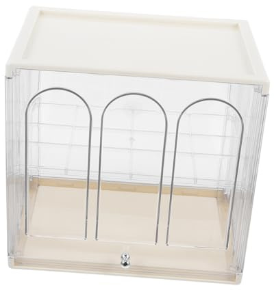 Cabilock Panera Cerradura Hermética Transparente Plástico Organizador De Pan y Pasteles