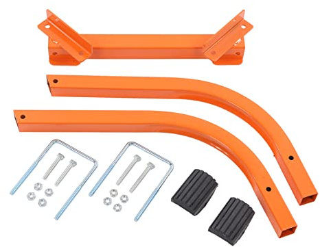 ANKROYU Ladder Stabilizer, Aluminum Alloy Ladder Roof Hook, Rustproof Ladder Standoff, Ladder Extension Stabilizer, Ladder Stabilizer Clamp for Roof Work