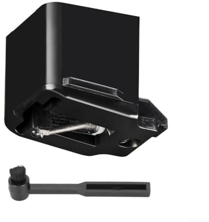 Honseadek Plattenspielernadel ATN3600LE Oval Plattenspieler Nadel Ersatz ATN3600LC mit Plattenspielerpinsel für optimale Leistung