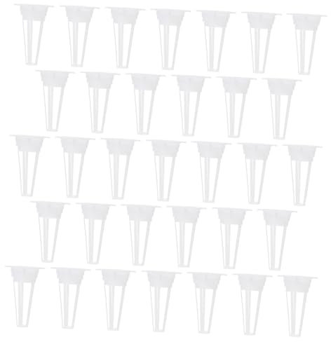 Toddmomy 50pièces Paniers De Culture Hydroponiques Plastique Bacs De Germination Soilless pour Plantes Et Légumes Accessoires De Jardinage pour Et Extérieures
