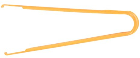 Gatuida Werkzeug zum Entfernen von Klemmen Mechanical Keyboard mechanische tatatur Keyboard Cleaning kit keycap Remover Tastaturentscheidung Tastenkappen-Abzieher Rostfreier Stahl Yellow