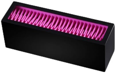 PartyKindom Makeup Pinselhalter Aus Elastischem Kunststoff Großer Fassungsvermögen Platzsparend Tragbarer Kosmetik Organizer Für Schminkpinsel Und Beauty Essentials Geeignet Für Profi