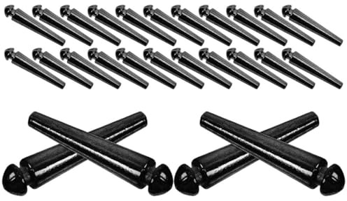 WESIEVYA 50pcs Metal Cribbage Board Pegs Black Game Pegs for Traditional Cribbage and Pegboard Games Portable Accessories for Travel Home Family Gatherings
