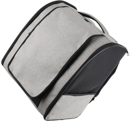 GLEAVI Katzenrucksack Tragetasche aus Oxford Stoff mit Doppelten Schultergurten und Atmungsaktivem Design Großer Kapazität für Outdoor und Ausflug mit Haustieren