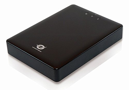 Conceptronic StreamVault - Caja Externa HD (USB 3.0, SATA, 2.5, WiFi, con batería)