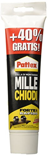 Pattex 10881 Millechiodi - Tuyau de colle, blanc, 250 g