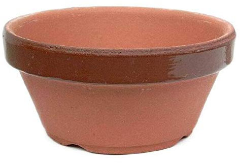 Vaso Tokoname giapponese da coltivazione per bonsai 21,8x10,2 cm (TC7)