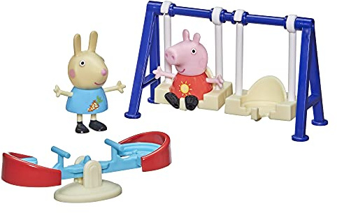 Peppa Pig Peppa's Adventures Peppa's Outside Fun Preschool Toy,with 2 Figures and 3 Accessories, Ages 3 and Up