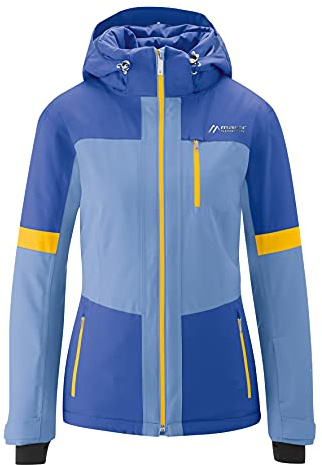 Maier Sports Damen Skijacke Eiberg W, wasserdichte Winterjacke mit Kapuze