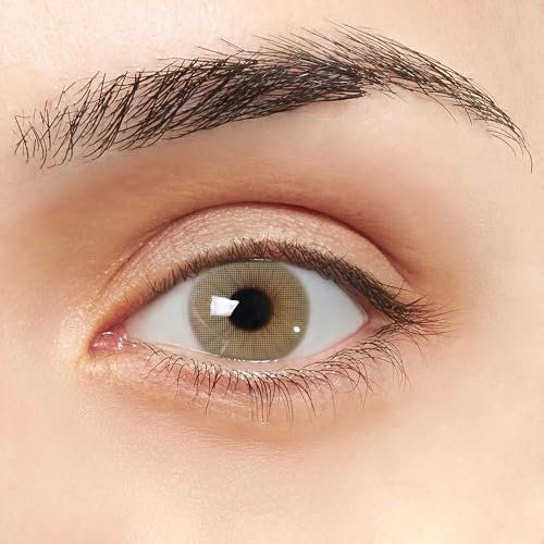 Lentillas de Contacto Color Verde Suave Duración 1 Año + Kit de Accesorios Color Amazona VIP (2 Piezas) Sin Aro de Definición