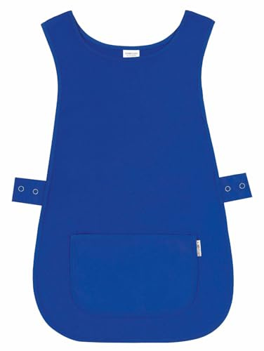 LINEN CLOSET Delantales unisex con bolsillos para mujer, para limpieza, catering, chef, cocina, delantal de trabajo
