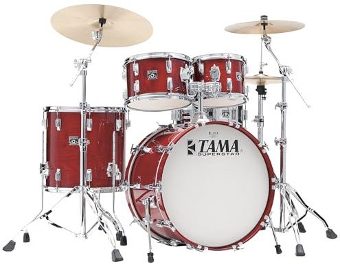 Tama SU42RS-CHW Superstar Limited Reissue Cherry Wine 4-Piece Shell Set