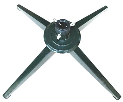 Soporte para árboles de Navidad de 64 cm – Soporte para árbol de Navidad para árboles artificiales, soporte grande de metal para árbol de Navidad, base plegable de acero inoxidable, resistente al