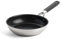 KitchenAid Classic Stainless Steel PFAS-frei Gesunde Keramik Antihaft-Pfanne 20 cm, Plattiert, Induktion, Stay-Cool-Griff, Backofenfest bis 160°C, Silber