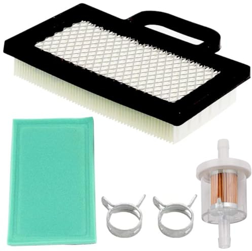 ZAMDOE 499486S 698754 Filtro aria 273638 prefiltro per BS 18-26 HP tosaerba per Intek V-Twins motore per JD L120 LA145 L111 D130 trattorino tosaerba 499486 695667 492932 808492 Cartuccia filtro aria