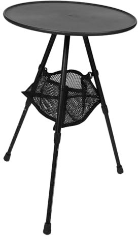 SUPVOX Table Pliante 140cm, Mobilier de Camping Portable, Table de Camping Pliante en Alliage D'aluminium, Stable et Réglable en Hauteur pour Pique-niques et Randonnée