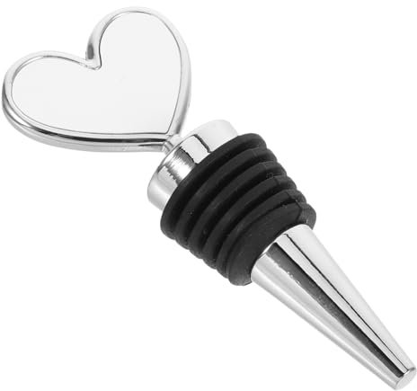 HAWILLOSCH DIY Wine Bottle Stopper Aluminum Alloy Seal Plug Leakproof Wine Cork for Party
