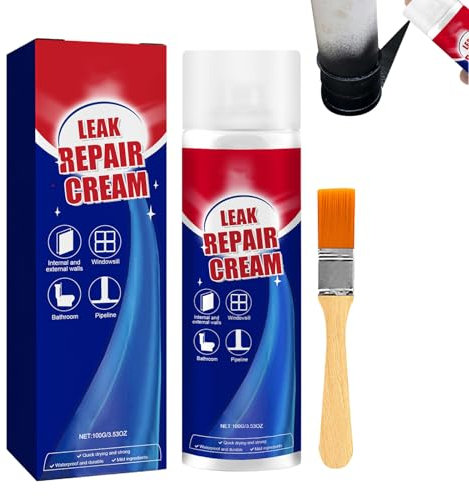 Dgayaeic Étanchéifiant Imperméabilisant,Produit d'Étanchéité pour Murs et Toitures - Bouche-Fissures pour Murs à Séchage Rapide et pour Fenêtres, Salle de Bain et Carrelage en Béton