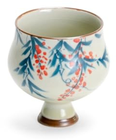ksjdieunf Tea Set Mug Household High-foot Teacup Ceramic Coffee Cup Office Teacup Chinese Style Small Wine Glass Tea Party Tea Mug