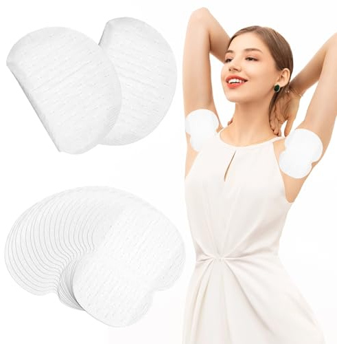 Lytonix 80 Pièces Patch Anti Transpiration, Aisselles Jetable Invisible et | Respirant Armpit sweat pads, Confortable Patch protège aisselles, Coussinet Anti Transpirant Patch pour Femmes Hommes