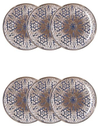 Bidasoa Deneb Hydrozero Set 6 Plato Postre 21cm Deneb Hydrozero 21cm Porcelana Apto Microondas Apilable