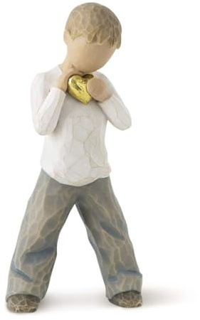 Enesco Willow Tree Heart of Gold Boy Figurine