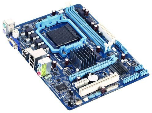 Gigabyte GA-78LMT-S2 Mainboard Sockel AM3+ (Micro-ATX, AMD 760G/SB710, 2X DDR3 Speicher, 4X SATA II, 8X USB 2.0)