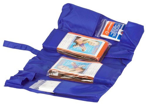 Servoprax 02819106 Lifeguard E-Bone Splint, Double: 2 Standard, 100 cm x 11 cm, 2 Fixierbinden/Dreieckstücher