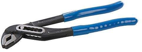 180mm (7” Inch) x 45mm Jaw | Adjustable Narrow Water Pump Pliers – Slim/Thin Low Profile Plumbing Wrench – Combination Locking Head Waste Pipe Valve Grips | Smooth Multi-Position Lock