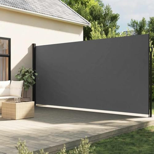 Home Garden - Toldo lateral retráctil antracita, 200 x 300 cm
