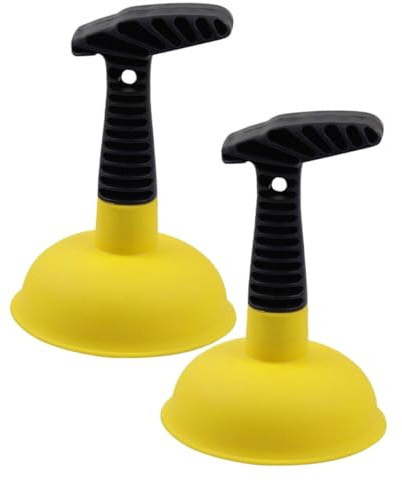 Uonlytech 2pezzi Sturalavandini Per Wc Domestici Sturalavandini Ventosa Per Pulizia Strumenti Per Pulizia Del Bagno