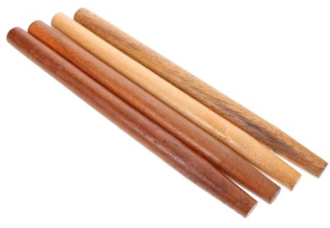UPKOCH 4pcs Wooden Handle for Garden Tools Long Ergonomic Shovels Replacement Handle