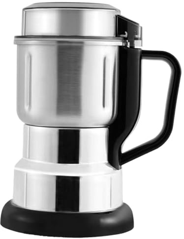 Toyvian Moulin à Café Électrique Petit pour Maison Broyeur Grains Multifonction Robuste et Facile à Nettoyer Adapté Café et Céréales Design Anti Étanche Usage Domestique Polyvalent