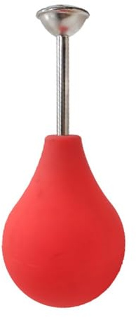 MoSundi Pulvérisateur de plantes pour fleurs et plantes, atomiseur d'arrosage à long bec avec tube de 8,5 cm, flacon pulvérisateur de jardin en PVC et acier inoxydable, 6 couleurs disponibles (rouge)