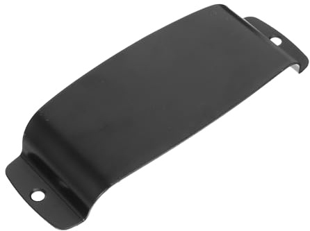 YARNOW Cubierta Protectora de Pastilla Aleación de Zinc, Accesorio Negro, Fácil Montaje y Mantenimiento