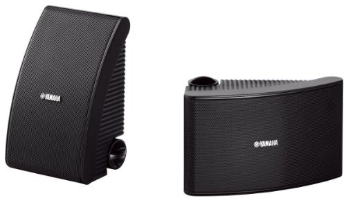 Yamaha NS-AW592BL 150 Watt 6.5-Inch Cone All-Weather Speakers (1 Pair, Black)
