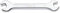 Beta 550003 Double Open End Spanner, 4mm x 5mm Size