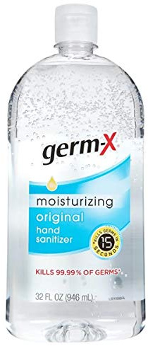 Germ-X Moisturizing Original Hand Sanitizer, 32 oz