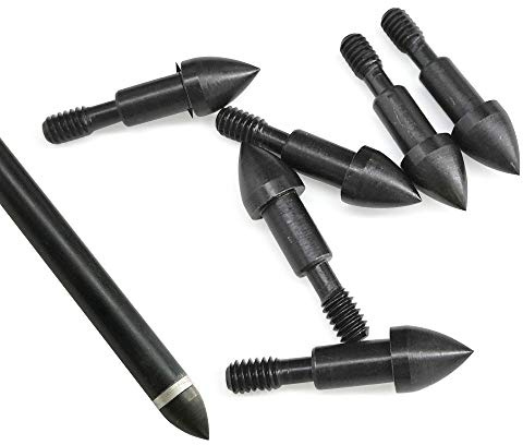 ZSHJGJR 60 Grains Pfeilspitzen Jagdspitzen Traditionelle Außen Jagd Pfeilspitze Projektilspitzen Broadheads für Pfeil und Bogen