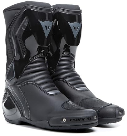 Dainese - Nexus 2 Boots, Motorrad Sportstiefel, Anti Verletzungs System, Knöchelschutz, Austauschbare Schieber, Herrenstiefel, Schwarz, 45