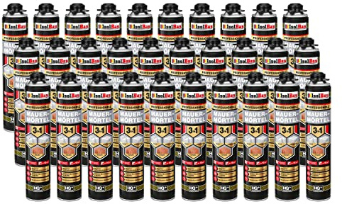 Mousse adhésive 3 en 1 pour mortier de maçonnerie 30 x 750 ml