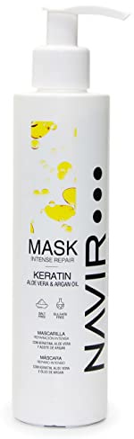 NAVIR Professional | Keratin Haarmaske für strapaziertes Haar – Intensive Pflege & Reparatur – Ohne Sulfate – 200ml